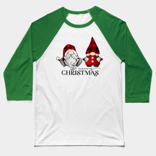Merry Christmas Gnomes Baseball T-Shirt